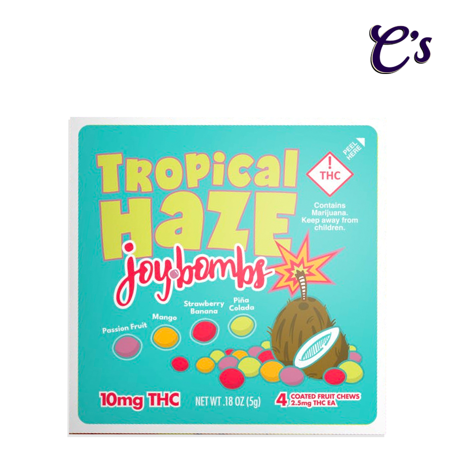 Photograph of product: Joyibles | Joybomb Tropical Haze | 10mg