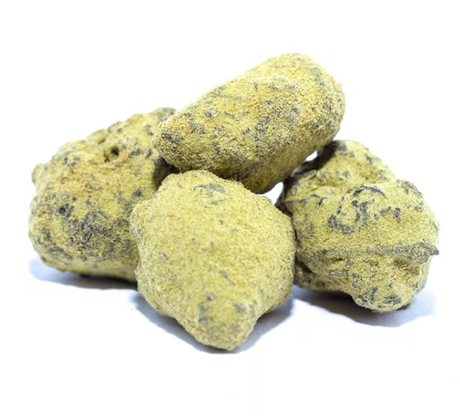 Photograph of product: Deli Style Top Shelf Moon Rocks - Melonade Mimosa Comets - 28g