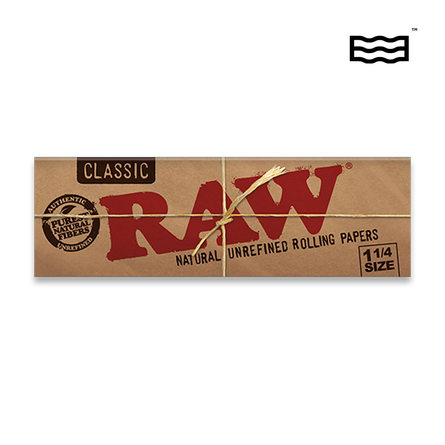 Photograph of product: RAW Organic 1 1/4 Rolling Papers