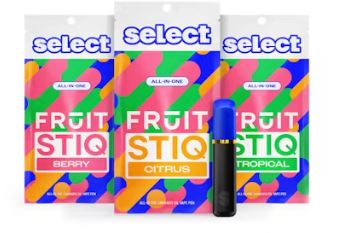 Photograph of product: Select Fruit Stiq Watermelon Breeze disposable 1g/