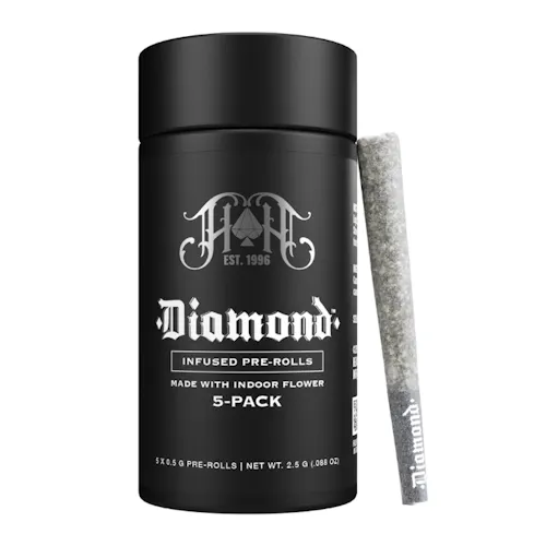 Photograph of product: Heavy Hitters - Bubbas Girl - Infused Pre-Roll Multipack - 5pk