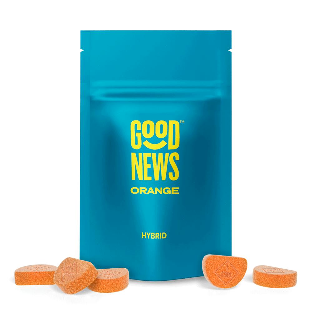 Photograph of product: Orange Gummies | 10 Pack