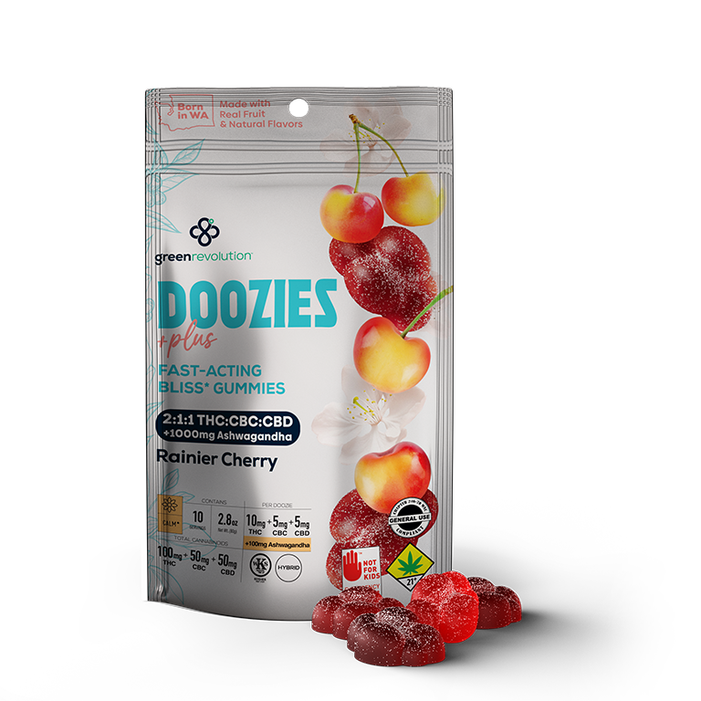 Photograph of Product: Doozies Rainier Cherry 2:1: ummies 10pk