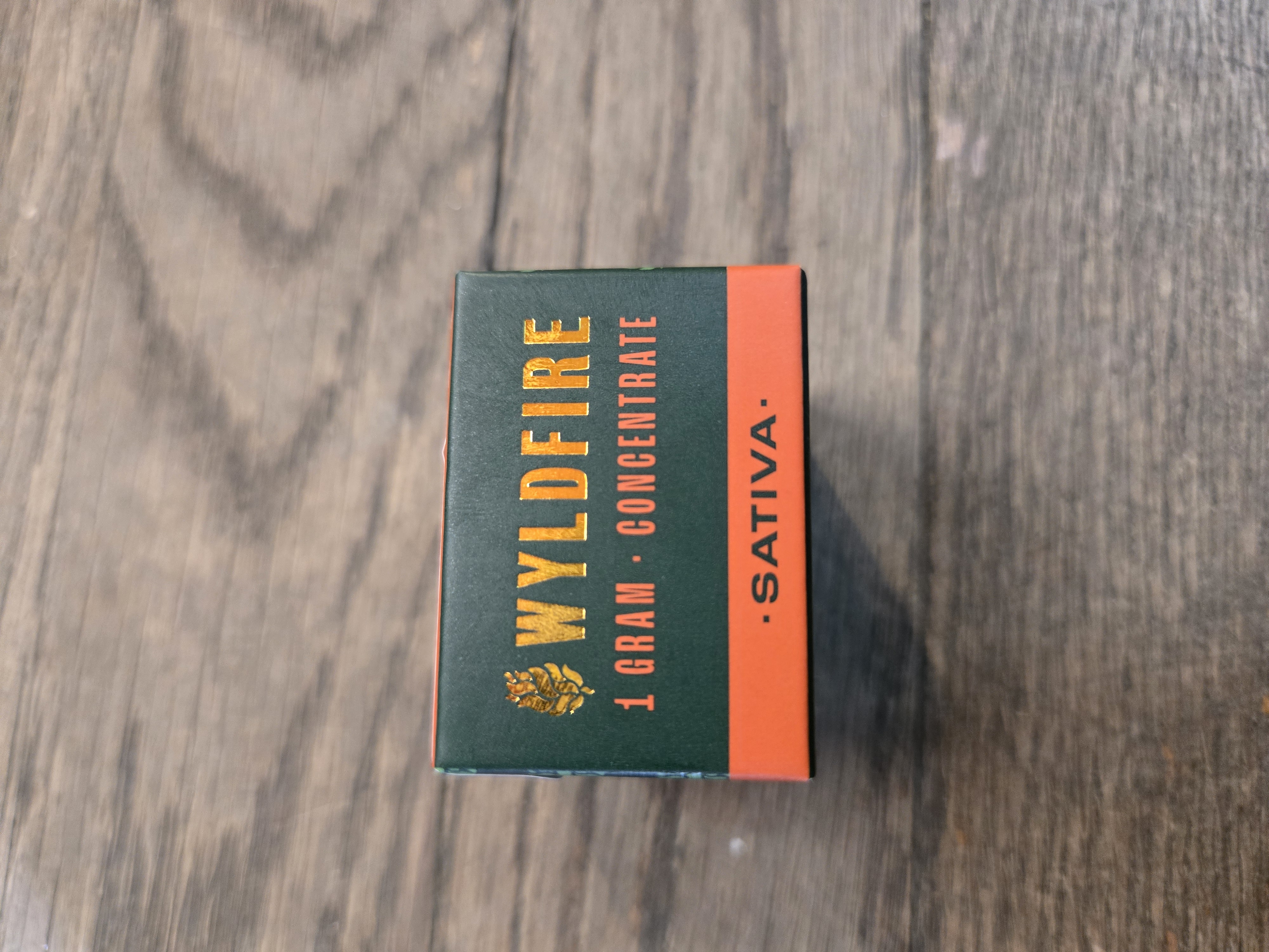 Photograph of product: Wyldfire - Sunnny D - Live Resin
