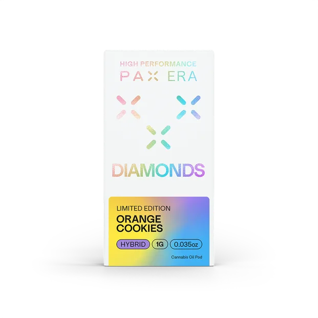 Photograph of product: Diamonds Pod - Orange Cookies