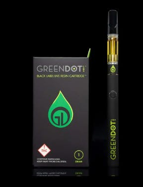 Photograph of product: Black Label Live Resin Cartridge: Peach Flambe X $@%&! Cake