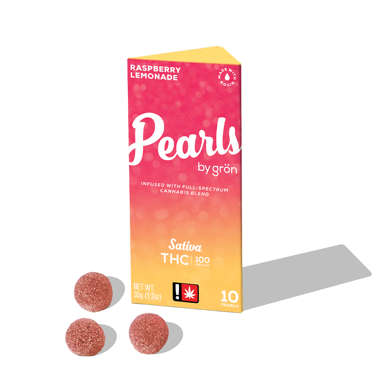 Photograph of product: TH-oui Raspberry Lemonade Pearls - Oui'd