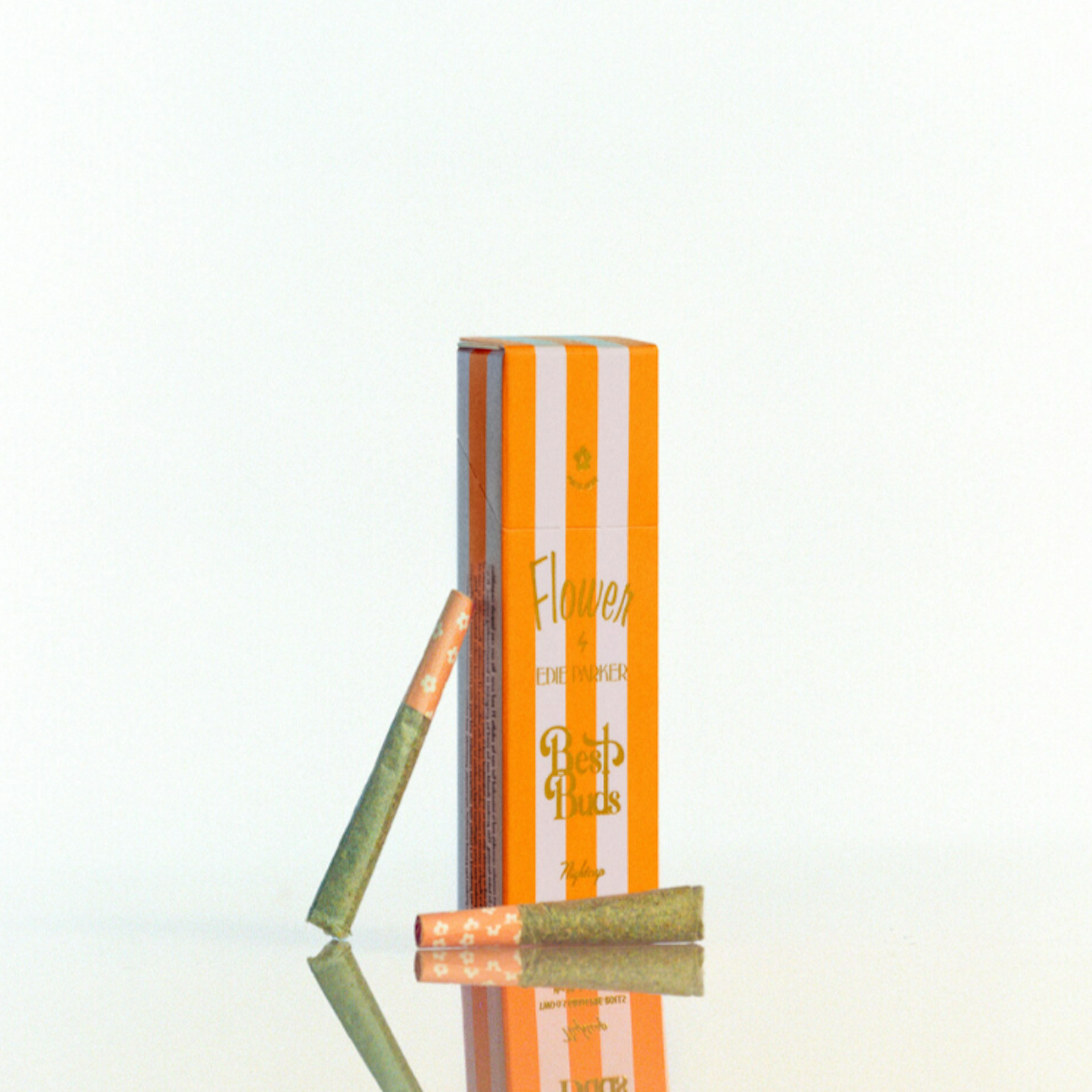 Photograph of product: Edie Parker "Best Buds Nightcap" Pre-Roll Pack | 2pk (0.5g) | Napa