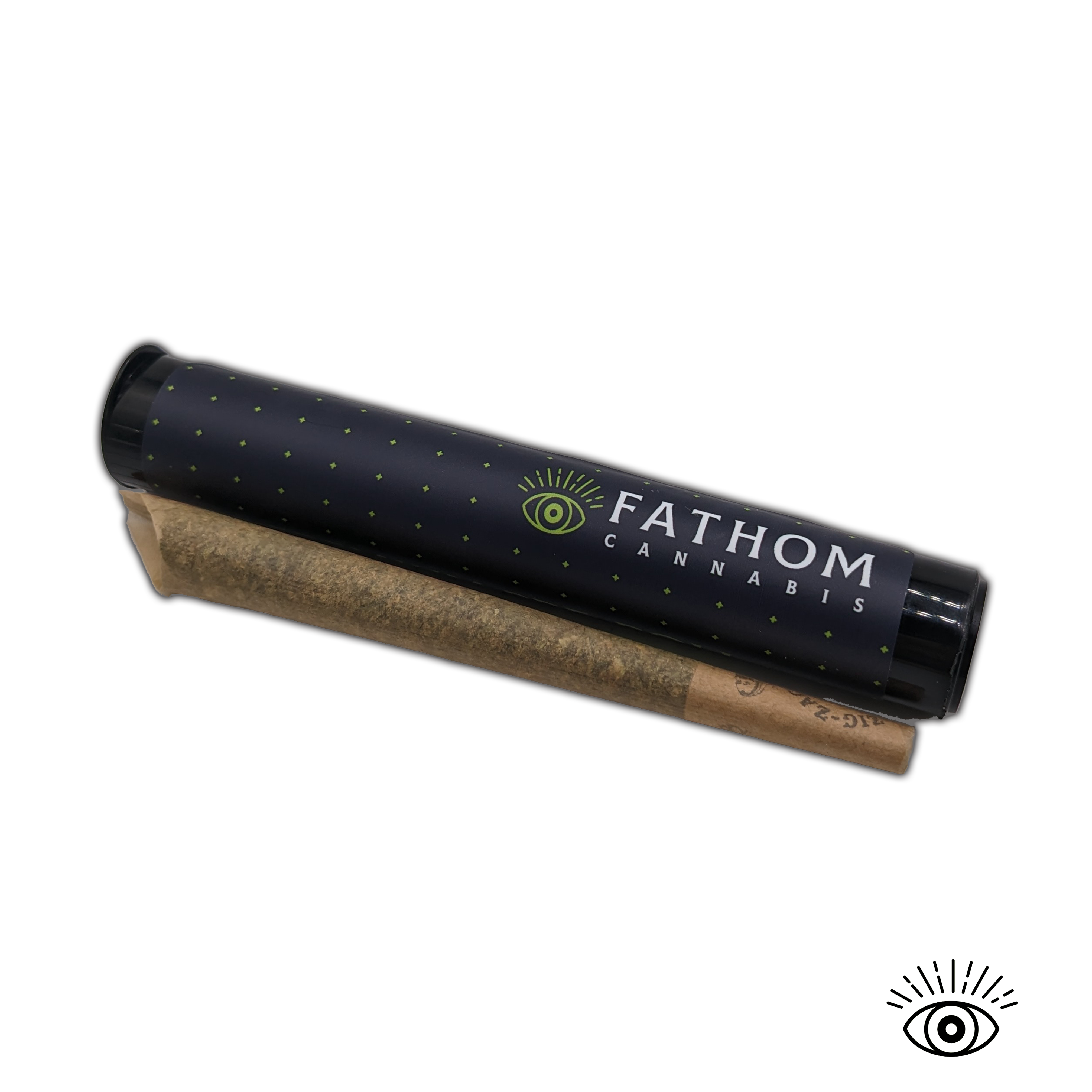 Photograph of product: Sour London Pound Cake Pre Roll Pack (1g total) 2pk
