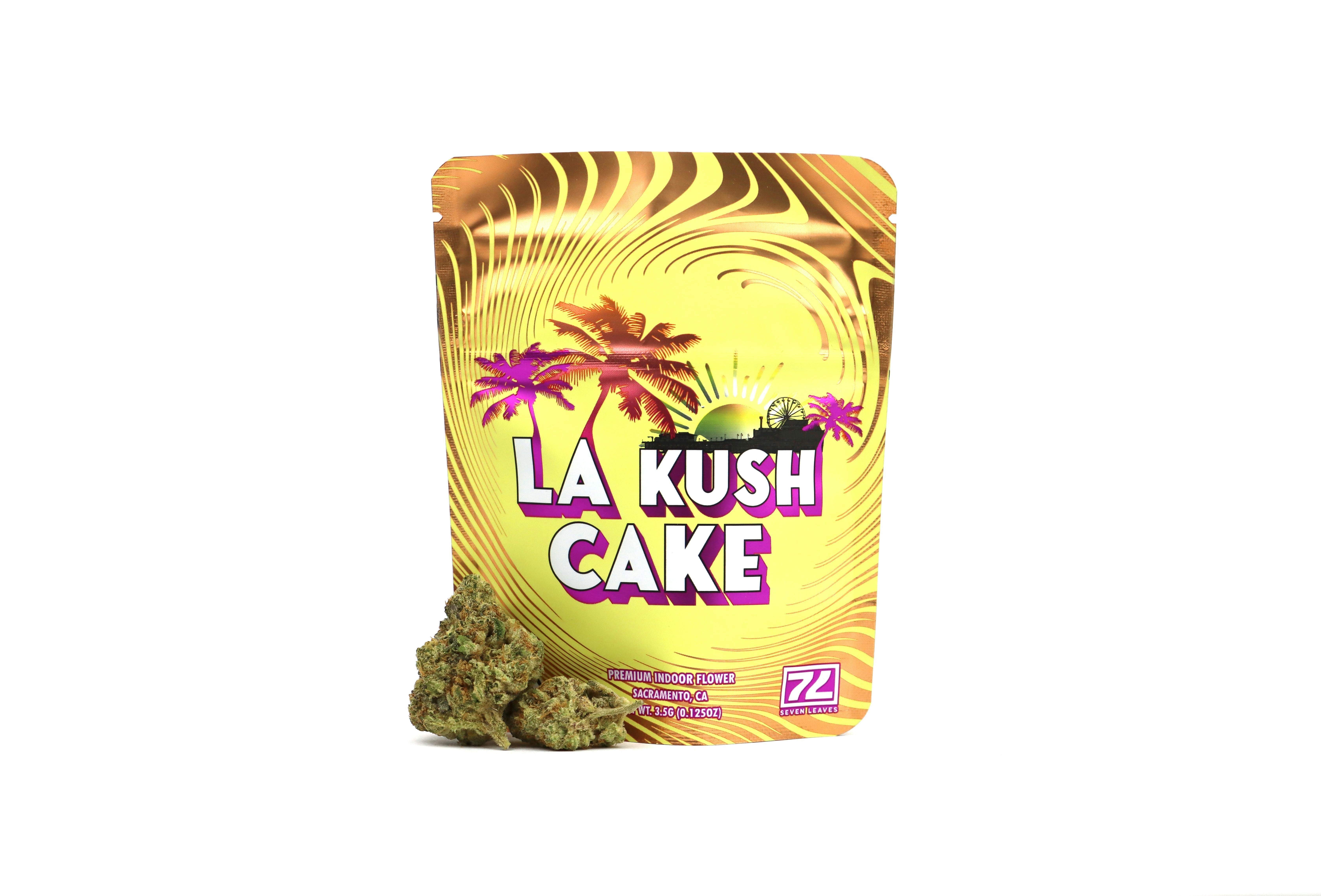 Photograph of product: LA Kush Cake Oui'd Indoor Flower - 3.5g