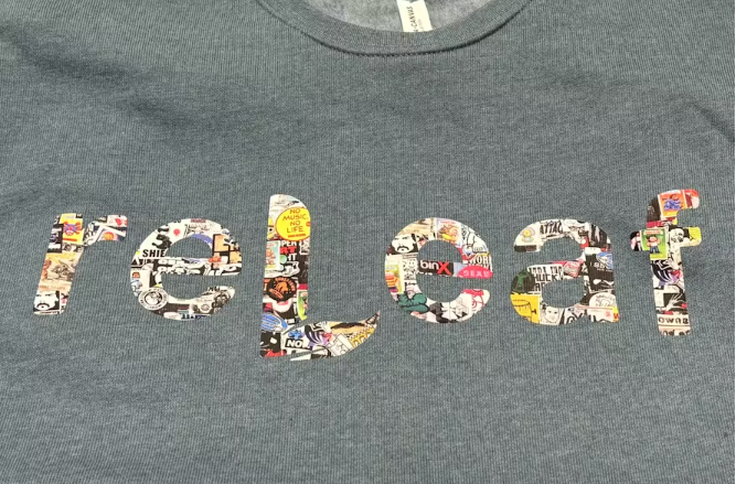 Photograph of product: Blue ReLeaf Crewneck