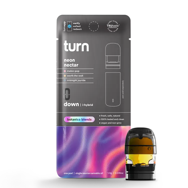 Photograph of product: turn: turn DOWN Granddaddy Purp BB Pod (I) (1g)