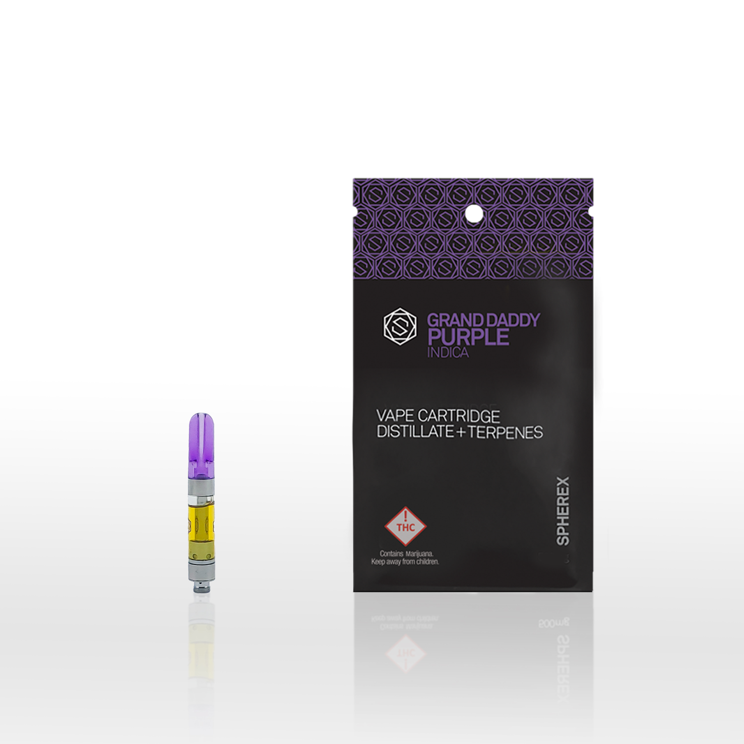 Photograph of Product: Spherex - Cartridge - Grand Daddy Purple (I)