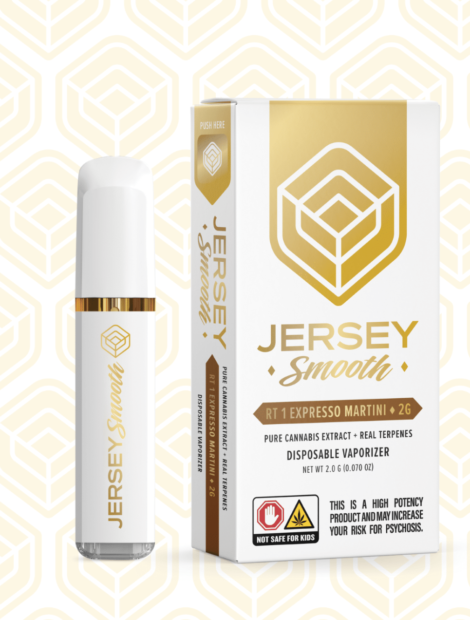 Photograph of product: Jersey Smooth | Rt 1 Expresso Martini | AIO Disposable