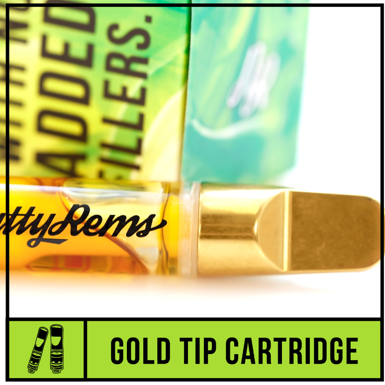 Photograph of product: Alien Haze (S) - Gold Tip Live Cartridge - Natty Rems