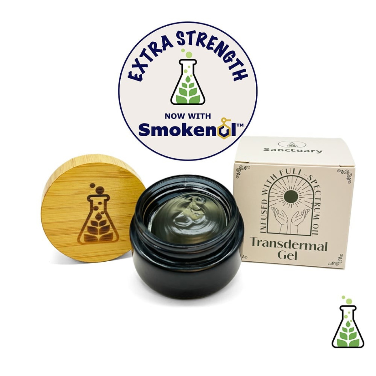 Photograph of product: Transdermal Gel w/ Smokenol | 1oz