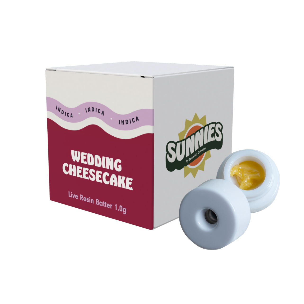 Photograph of product: (SMD) Wedding Cheesecake Live Resin Batter