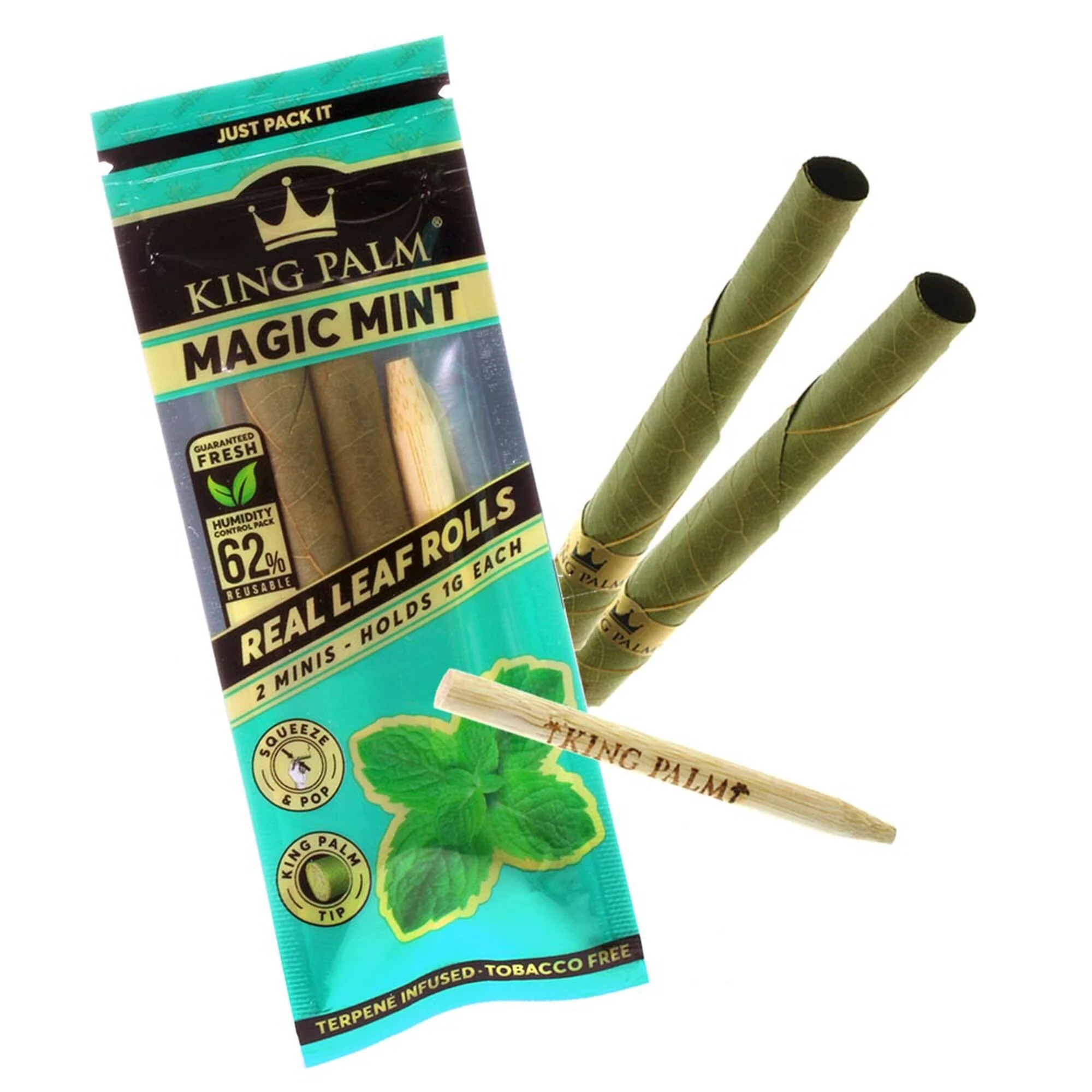 Photograph of product: King Palm | Magic Mint Wraps | Para