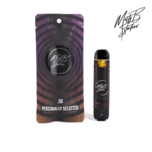 Photograph of product: Matty B Stackers - Straw Guava .5G au chocolat Rosin Disposable