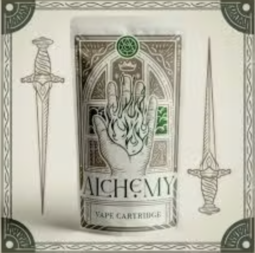 Photograph of product: ALCHEMY BANANA MUNSON CARTRIDGE 1G
