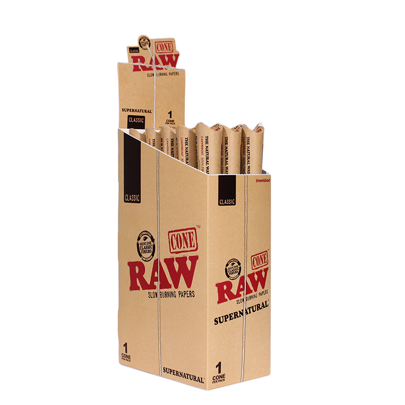 Photograph of product: Raw | Classic Supernatural 12in Cone $7