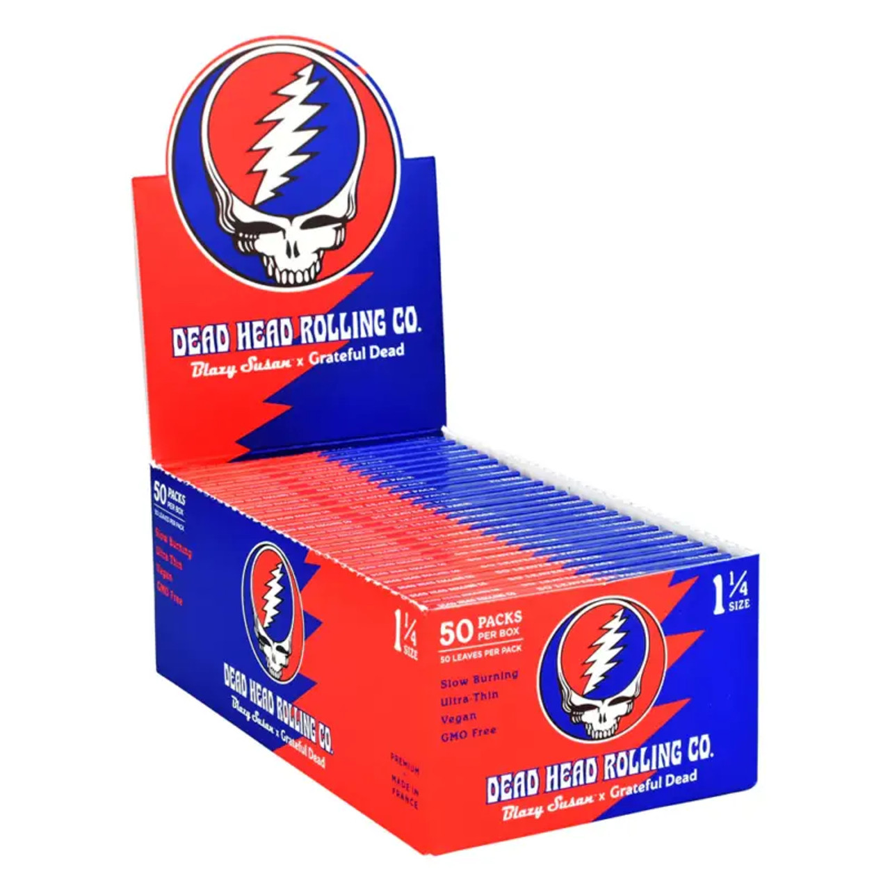 Photograph of product: Dead Head Rolling Papers 1 1/4"
