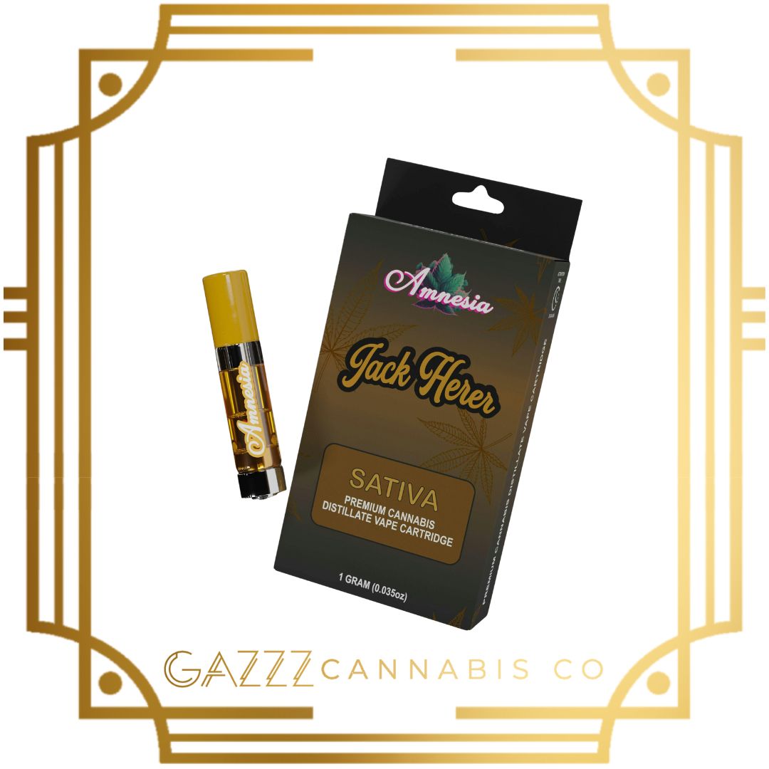 Photograph of product: Amnesia Jack Herer Vape Cartridge