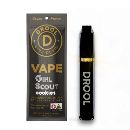 Photograph of product: Drool | Girl Scout Cookies | Live Resin Disposable | 1g