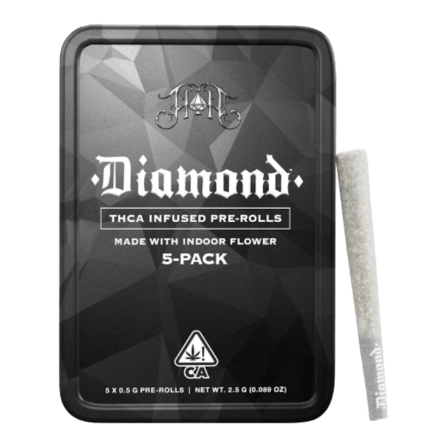 Photograph of product: Apple Tartz Infused Pre-Roll 5pk 2.5g - 