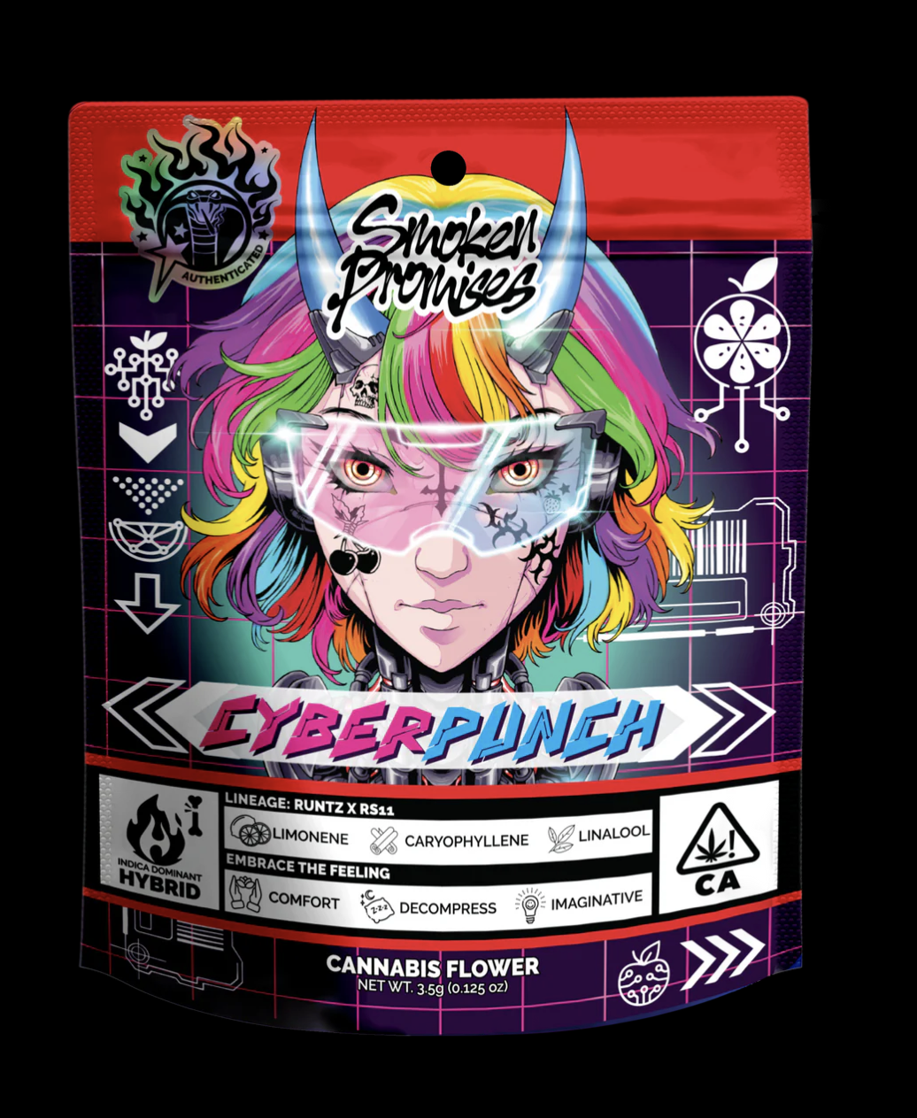 Photograph of product: Cyberpunch - 3.5g