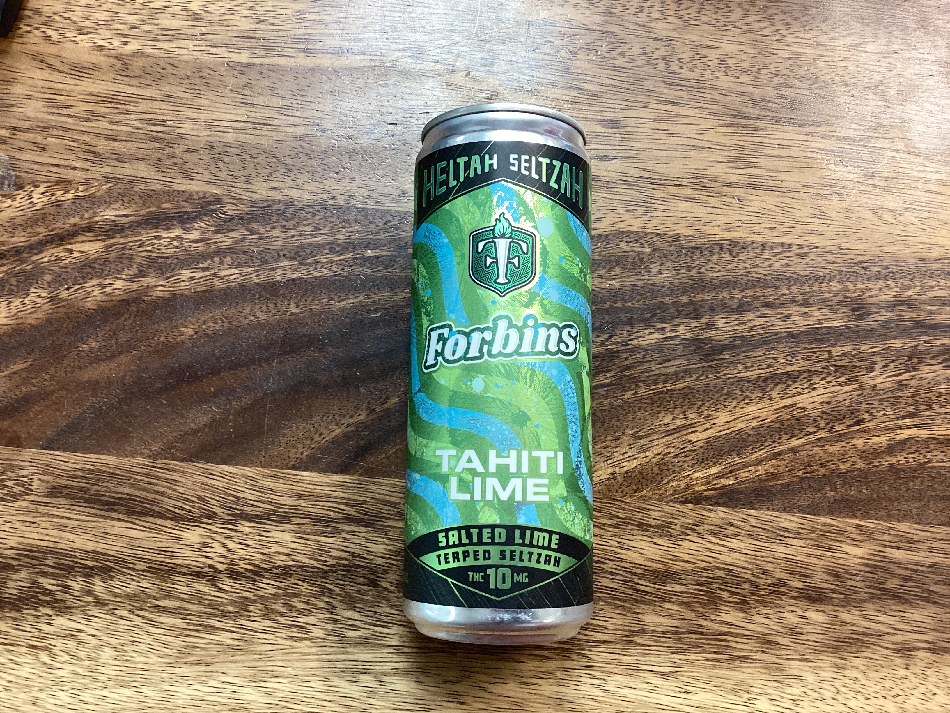 Photograph of product: Tahiti Lime- Helton Seltzah