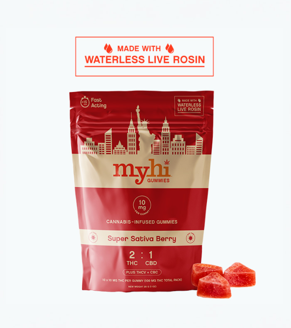 Photograph of product: MyHi | Super Oui'd Berry Bundle | 100mg | Gummies