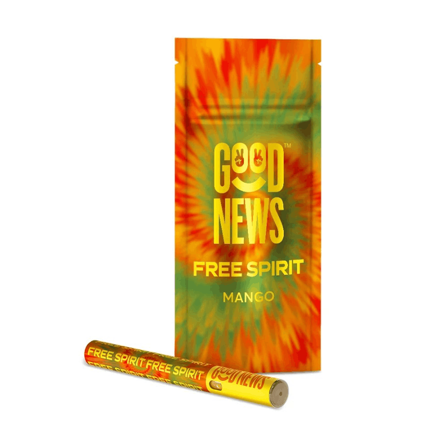 Photograph of product: Good News Free Spirit Mango Disposable