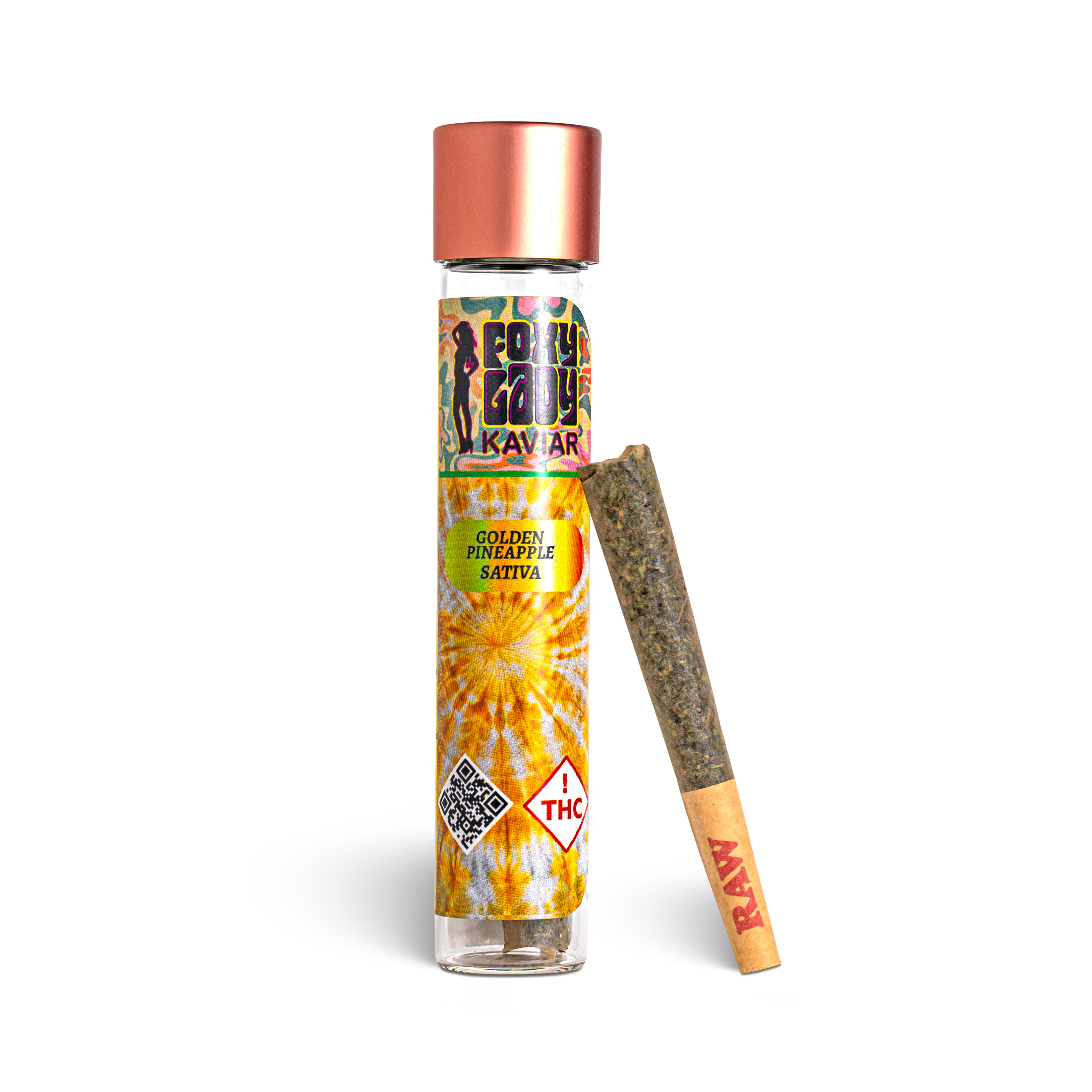 Photograph of product: Golden Pineapple Infused Pre-Roll