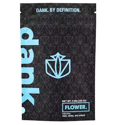 Photograph of product: Dank Sungrown | Flower | Platinum Blue Dream | 3.5g | Hybrid