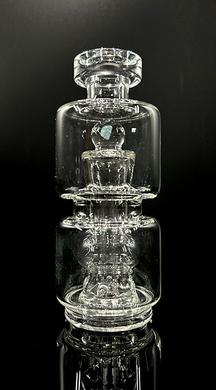 Photograph of product: Opal Accented Mushroom Perc I Clear I Highly Elevated