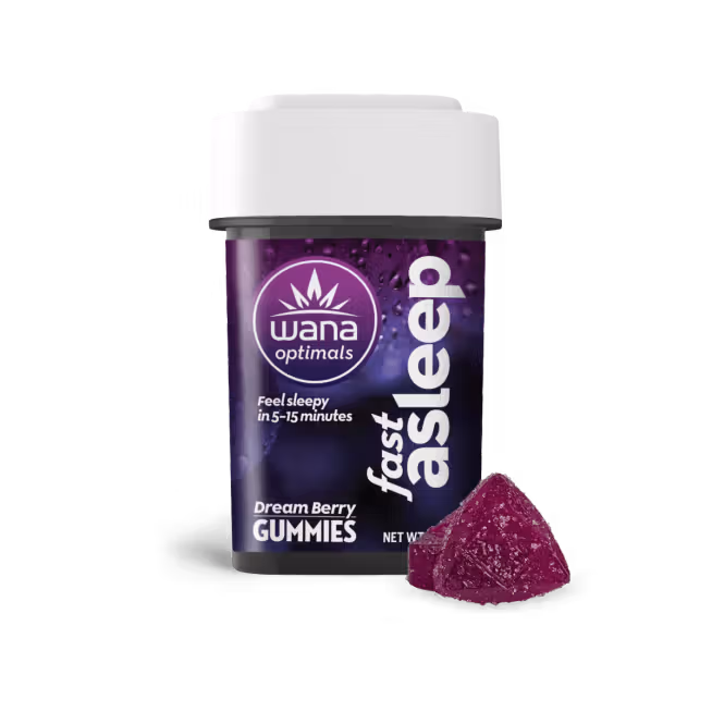 Photograph of product: Fast Asleep Bedtime Gummies | 100mg TH-oui