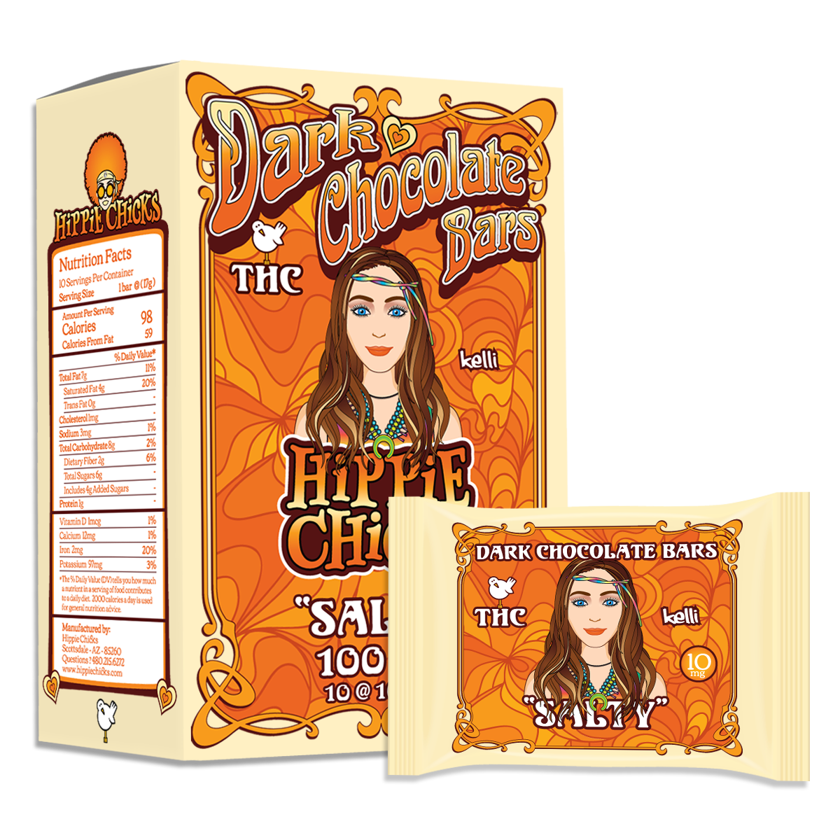 Photograph of product: HC: Dark "Salty" 100mg