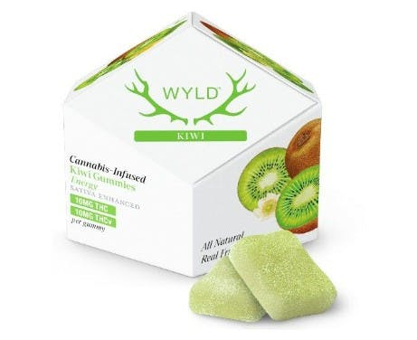 Photograph of product: Kiwi: 1:1 (TH-oui:TH-ouiV) - Gummies | 10pk x 10mg | 100mg