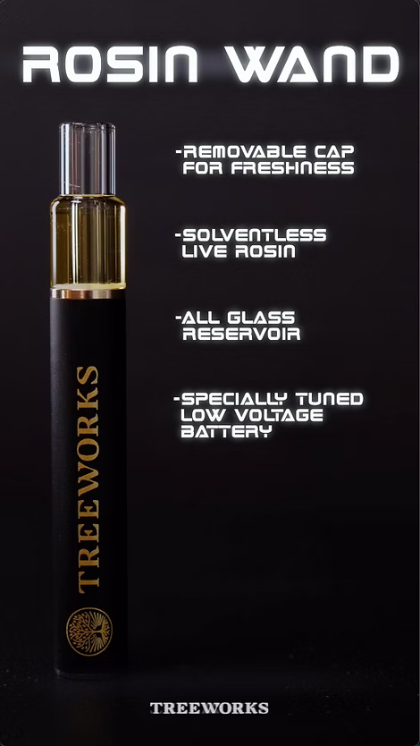 Photograph of product: Treeworks | Super Boof | Live Rosin Wand