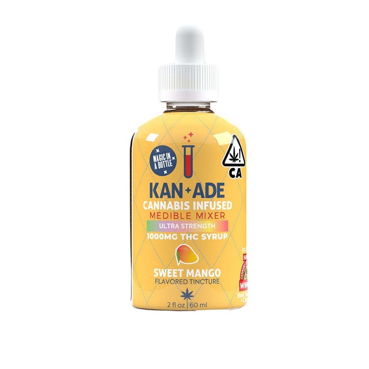 Photograph of product: Kan+Ade Sweet Mango Syrup 1000mg
