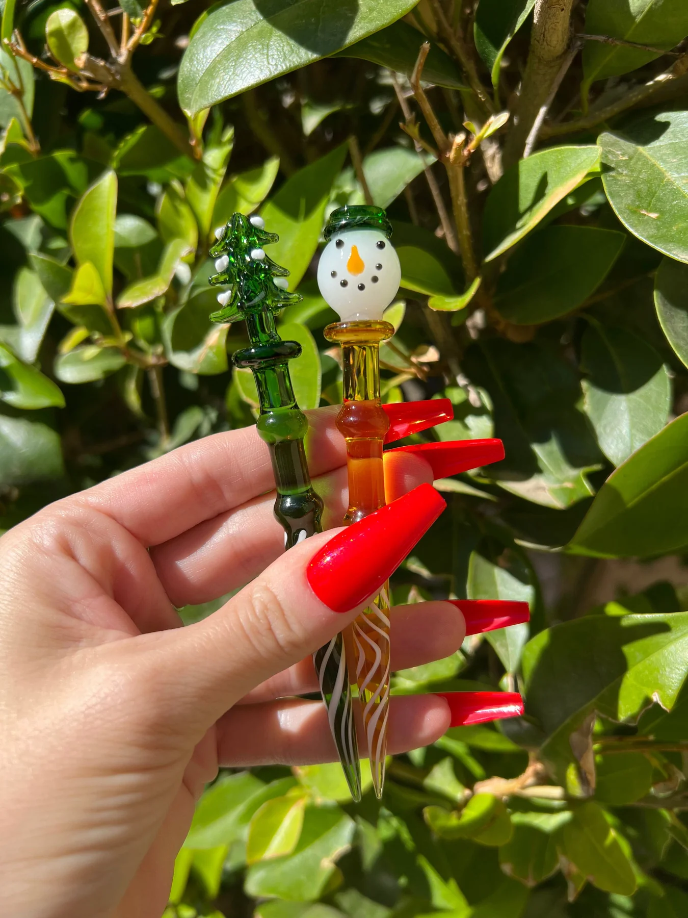 Photograph of product: Christmas Tree Glass Dab Tool