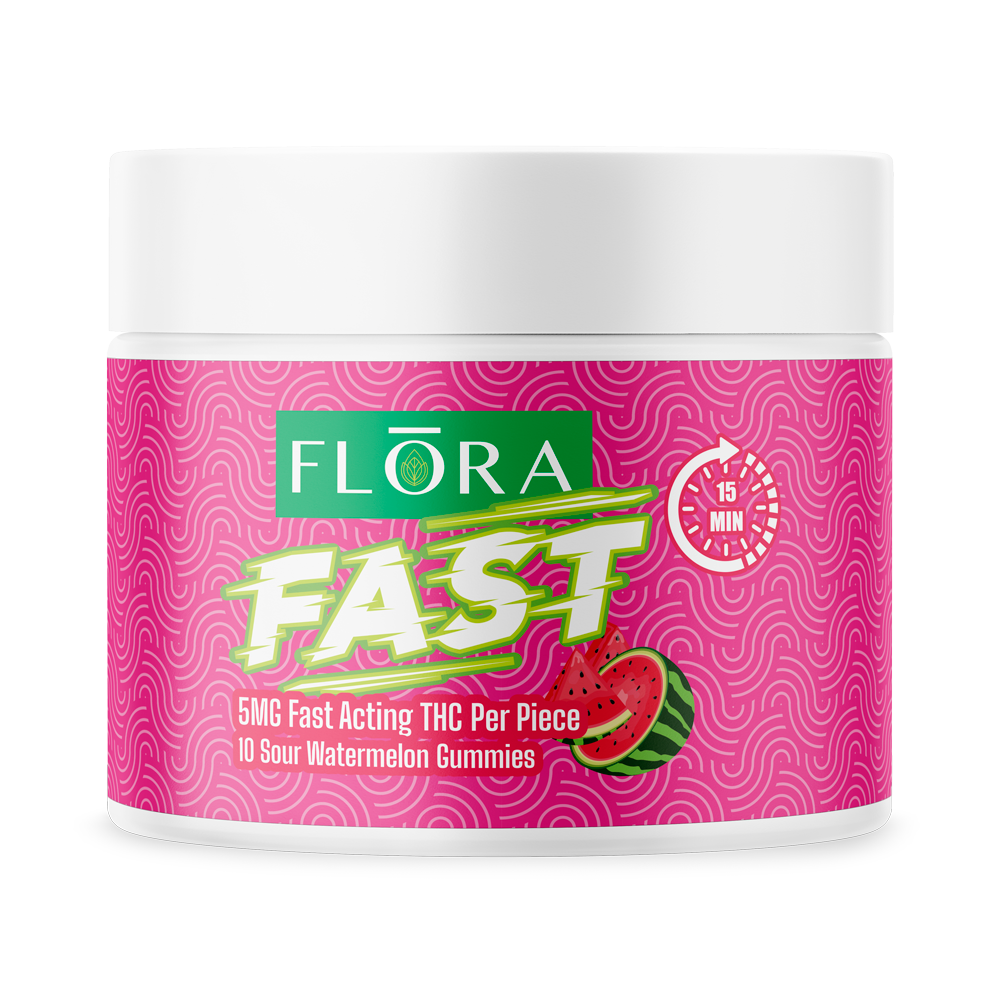 Photograph of product: FAST Gummies | Sour Watermelon | 10-pack