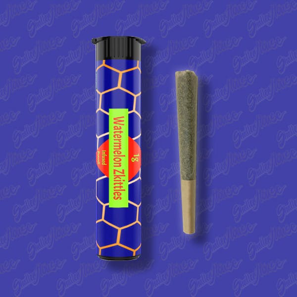 Photograph of product: Shatter House Watermelon Zkittles Infused Pre-Roll