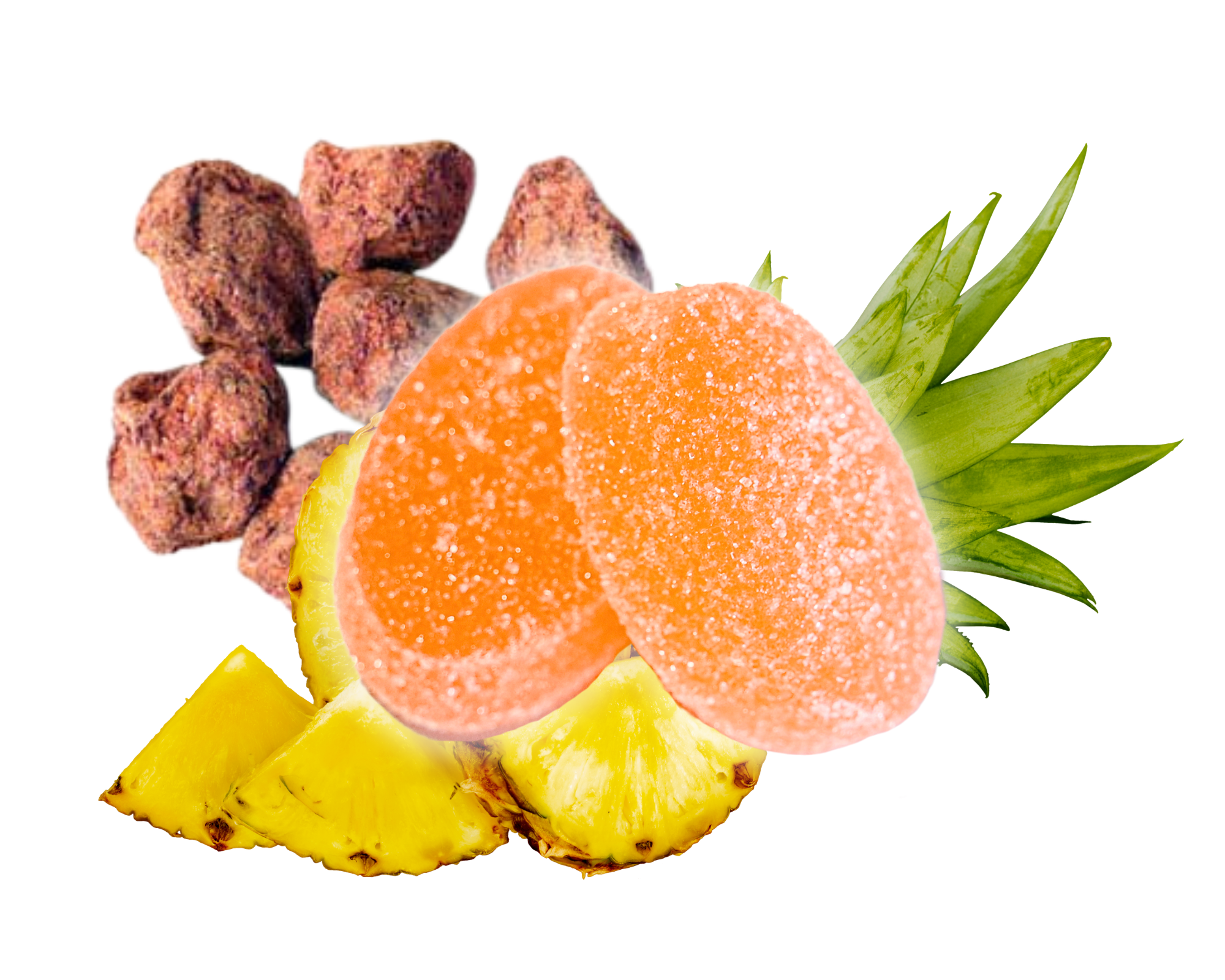 Photograph of product: Honolulu Classic Chews - Li Hing Pineapple TH-oui