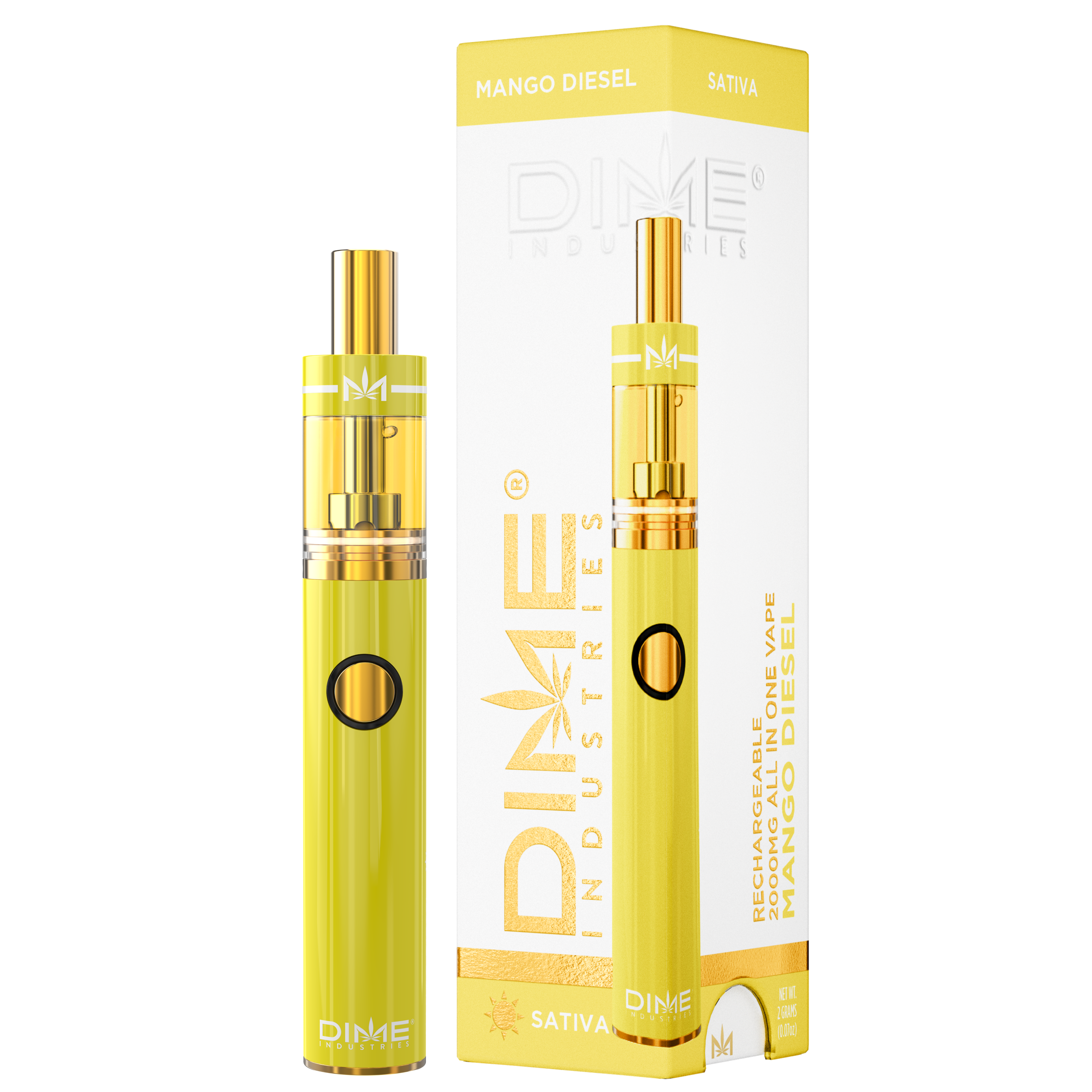 Photograph of product: Mango Diesel | Disposable Pen | 2g