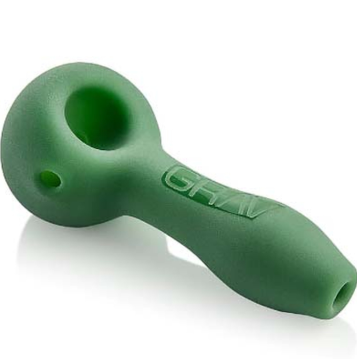 Photograph of product: 4" Sandblasted Spoon - Green