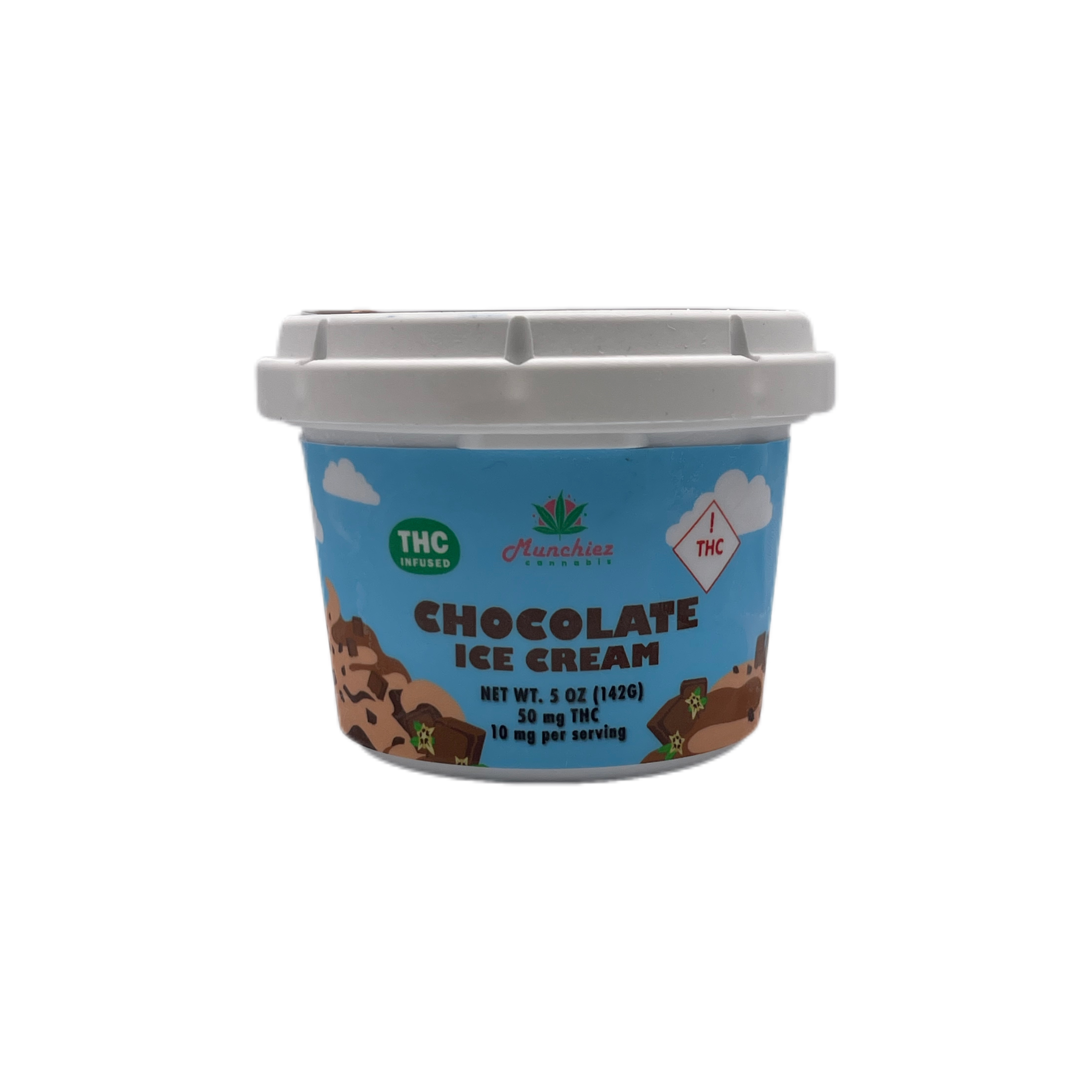 Photograph of product: Chocolate Ice Cream | 50mg | PhytoRemedies