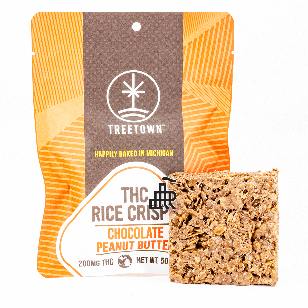 Photograph of product: Chocolate Peanut Butter Crispy | 1pc