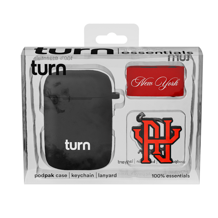 Photograph of product: Turn | Yankee | Black Red | 100% Essential Kit